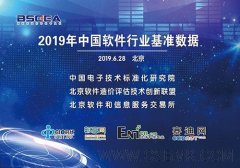 2019年中國(guó)軟件行業(yè)基準(zhǔn)數(shù)據(jù)正式發(fā)布